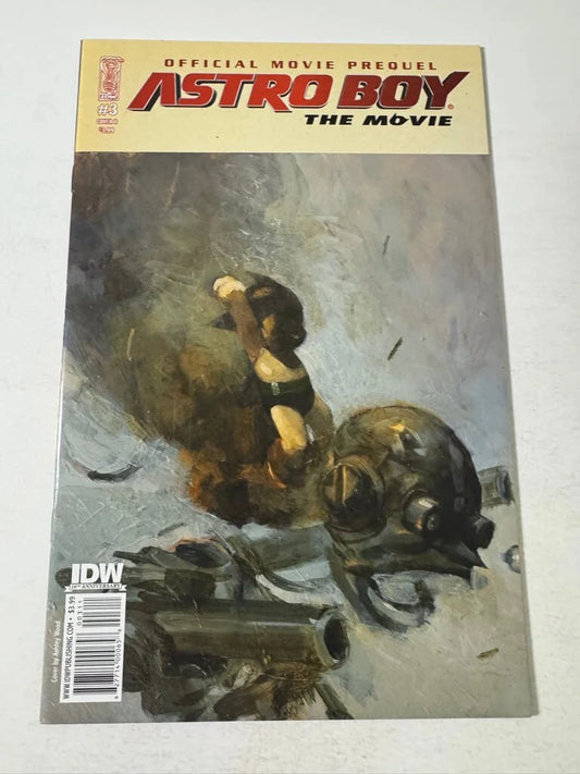 OFFICIAL MOVIE PREQUEL ASTRO BOY THE MOVIE #3 NM- Ashley Wood B Variant
