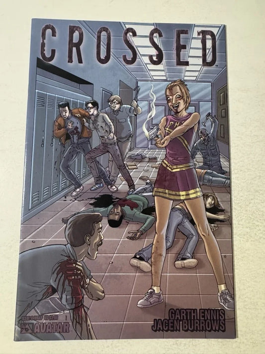 CROSSED #8 NM- Jacen Burrows Wrap Variant