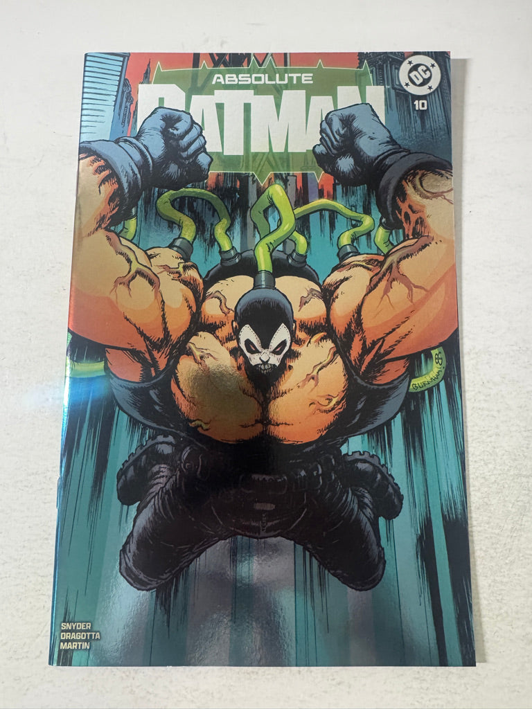 ABSOLUTE BATMAN #10 NM Chris Burnham Foil Variant LTD 1000