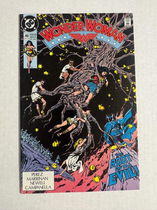 WONDER WOMAN #40 Vol 2 VF/NM George Perez Cover
