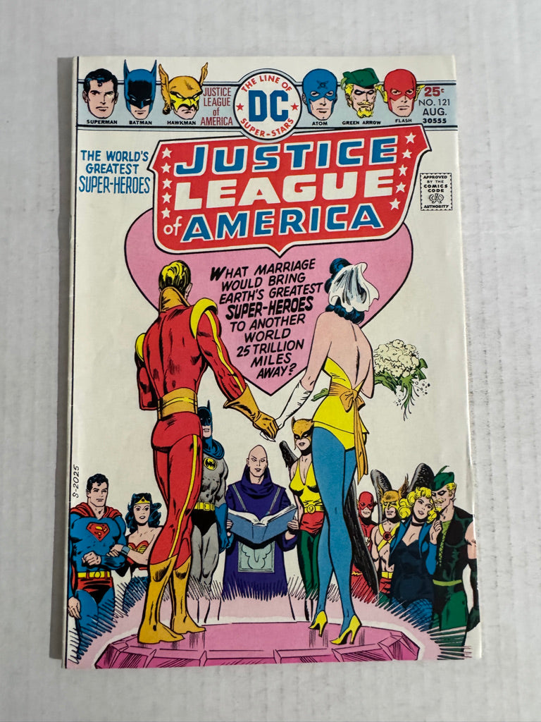 JUSTICE LEAGUE OF AMERICA #121 FN/VF
