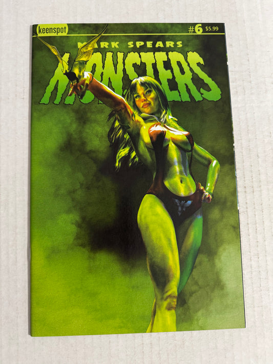 MARK SPEARS MONSTERS #6 NM C Vampirella Variant