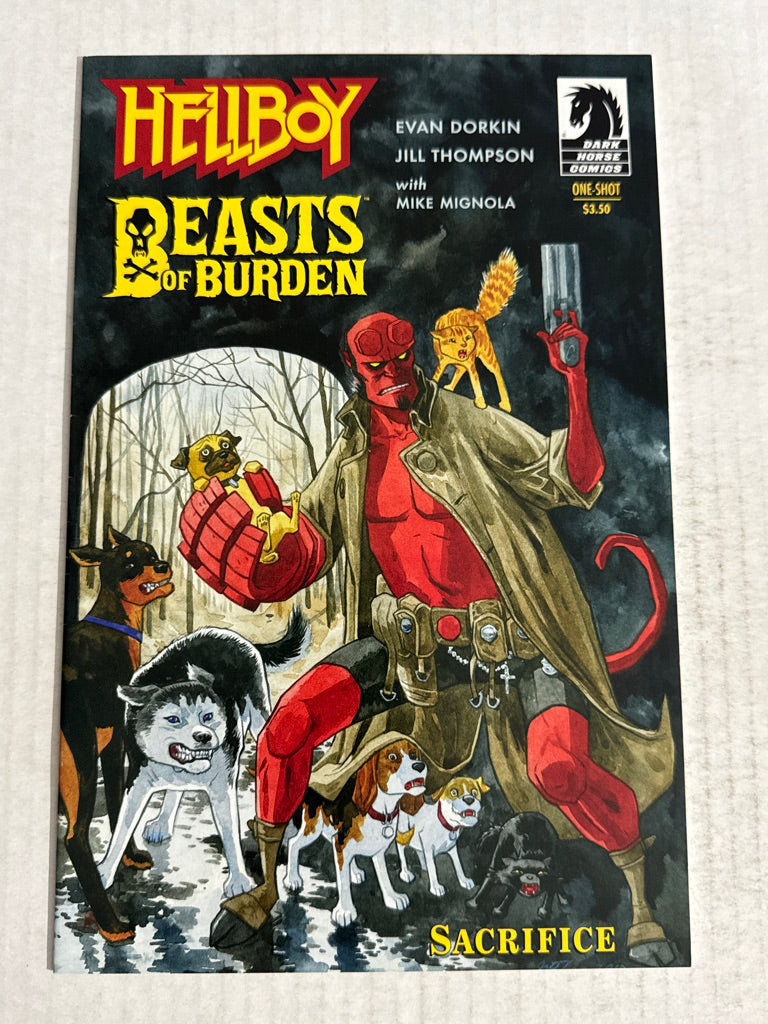 HELLBOY BEASTS OF BURDEN VF+