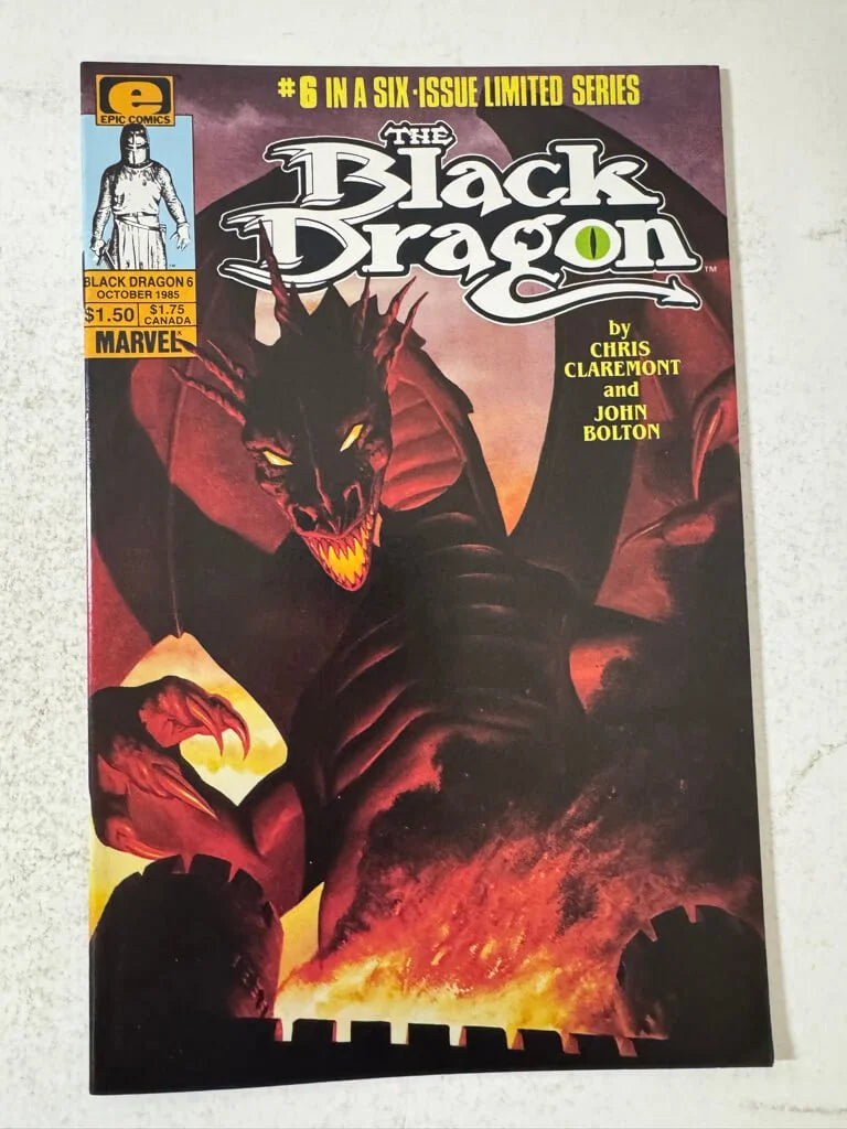 BLACK DRAGON #1-6 NM Set