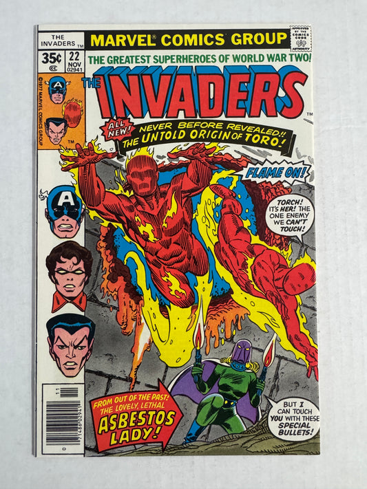 INVADERS #22 NM