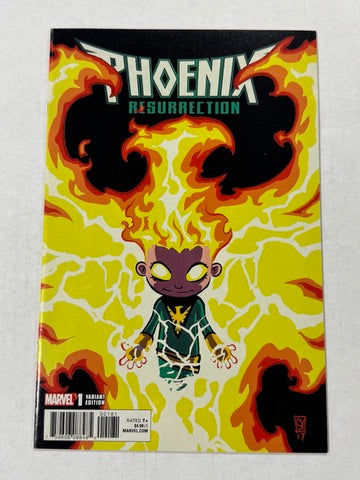 PHOENIX RESURRECTION #1 NM Skottie Young Variant