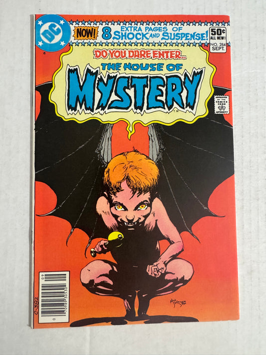 HOUSE OF MYSTERY #284 NM Mike Kaluta Cover NEWSSTAND