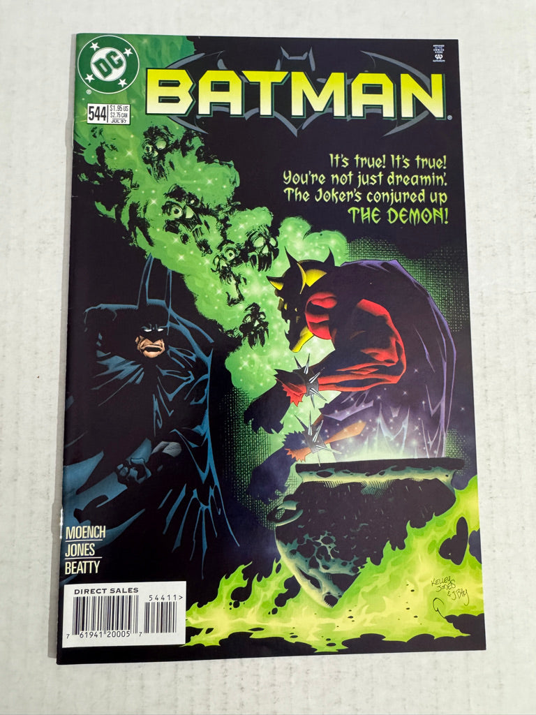 BATMAN #444 VF/NM Kelley Jones Cover