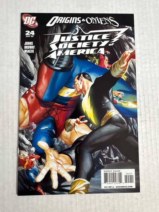 JUSTICE SOCIETY OF AMERICA #24 Vol 3 NM Alex Ross Cover