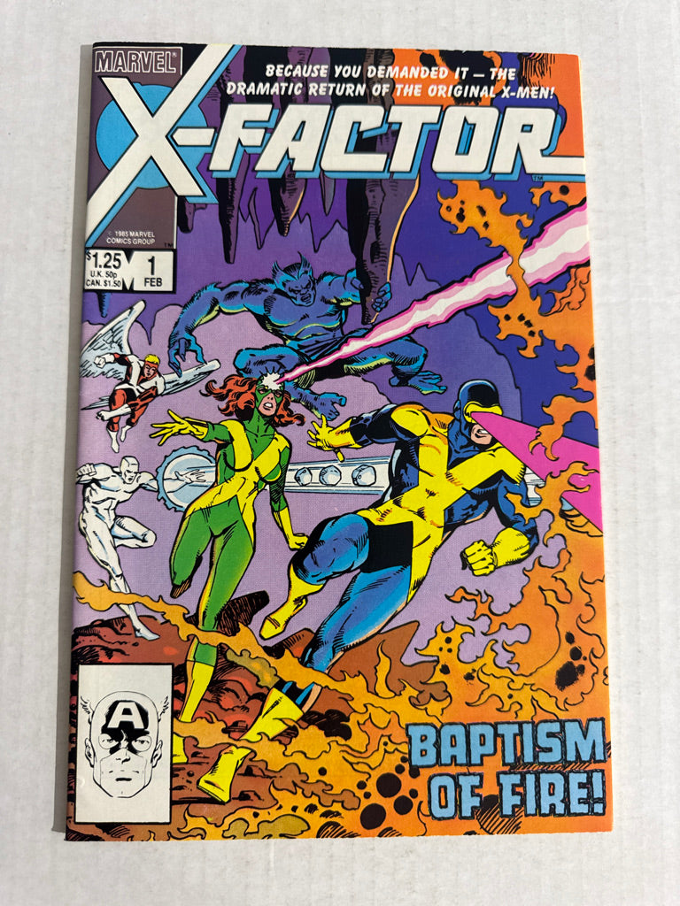 X-FACTOR #1 VF/NM 1ST APPEARANCE