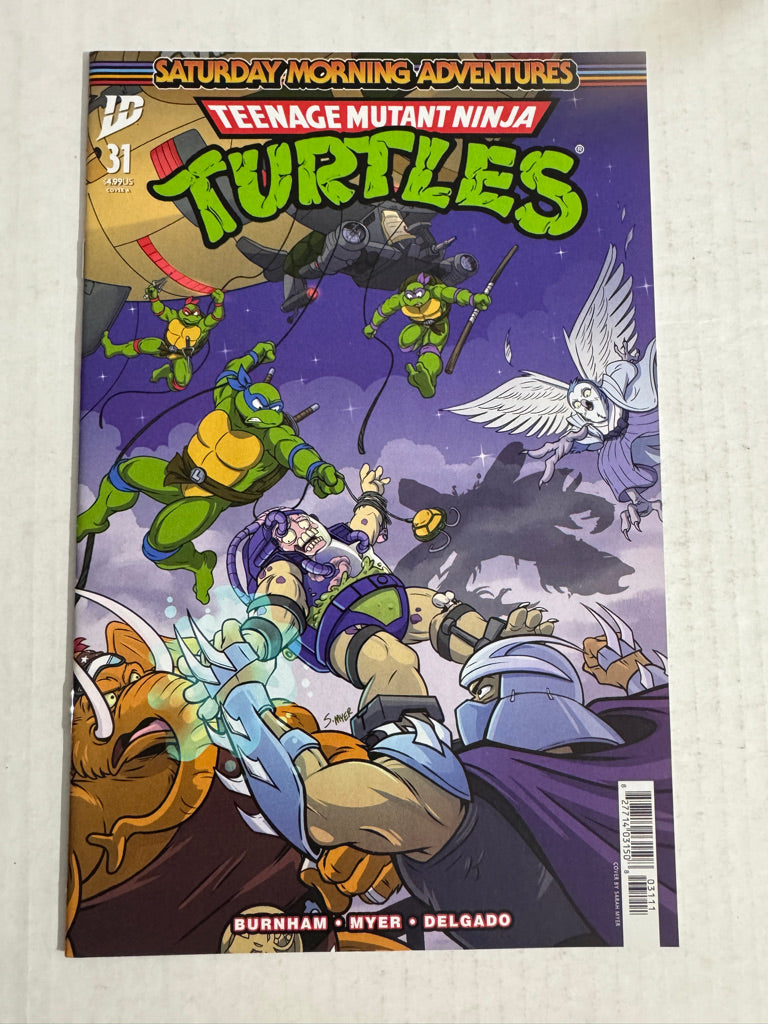 TEENAGE MUTANT NINJA TURTLES SATURDAY MORNING ADVENTURES #31 NM