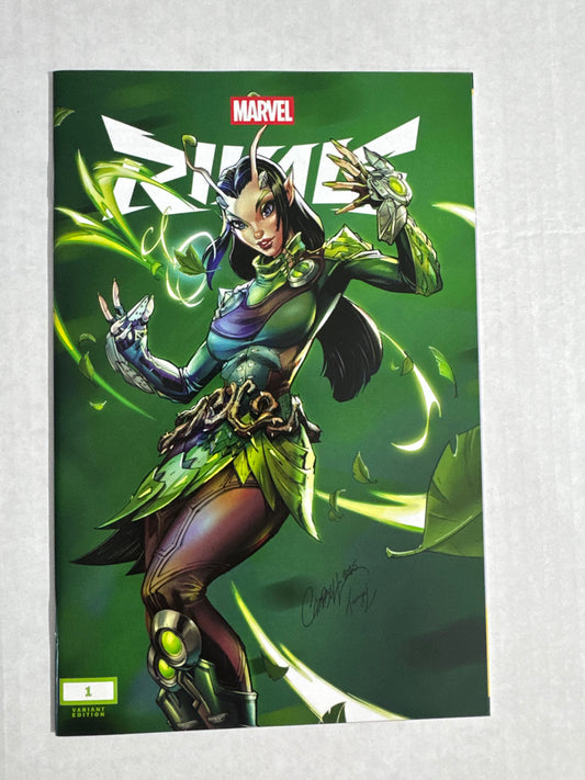 MARVEL RIVALS #1 NM J Scott Campbell Mantis Variant