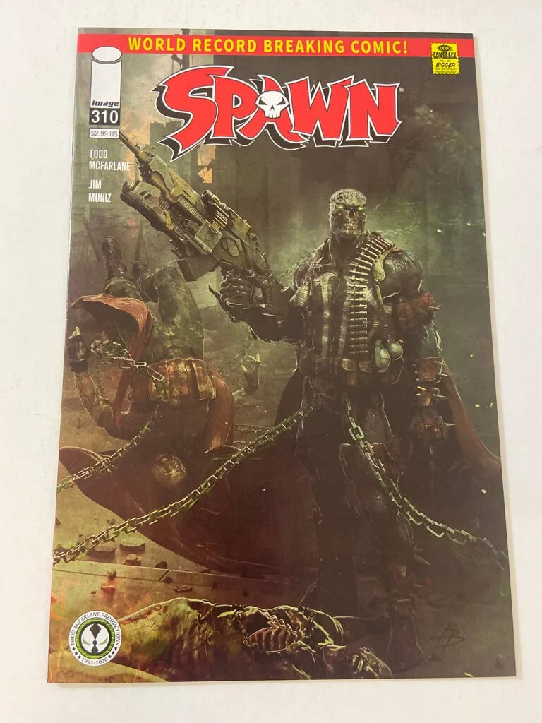 SPAWN #310 NM Bjorn Barends Variant