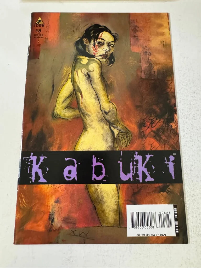 KABUKI Alchemy #8 NM Kent Williams Variant
