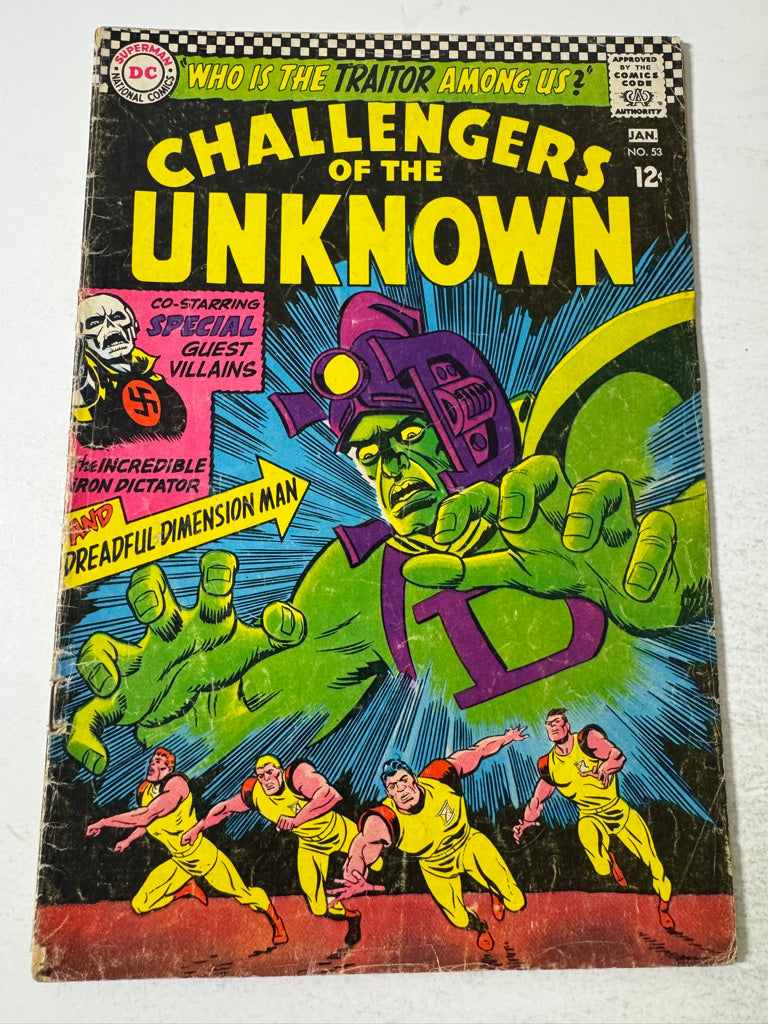 CHALLENGERS OF THE UNKNOWN #53 GD-