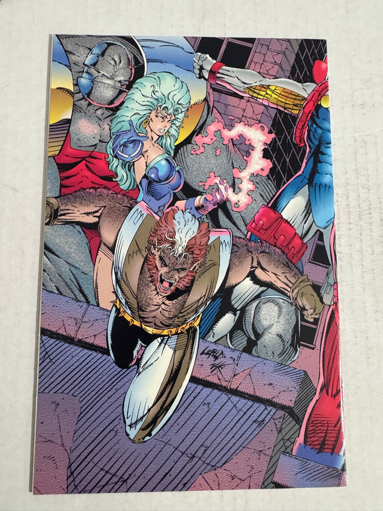 YOUNGBLOOD #0 NM Rob Liefeld Gold Foil Variant