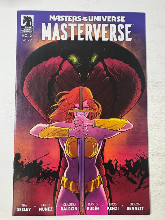 MASTERS OF THE UNIVERSE Masterverse #2 NM B Variant