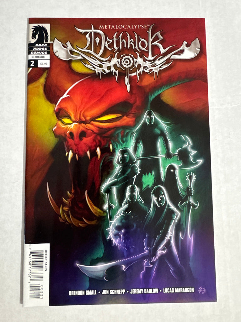 METALOCALYPSE DETHLOK #2 NM- Eric Powell Variant