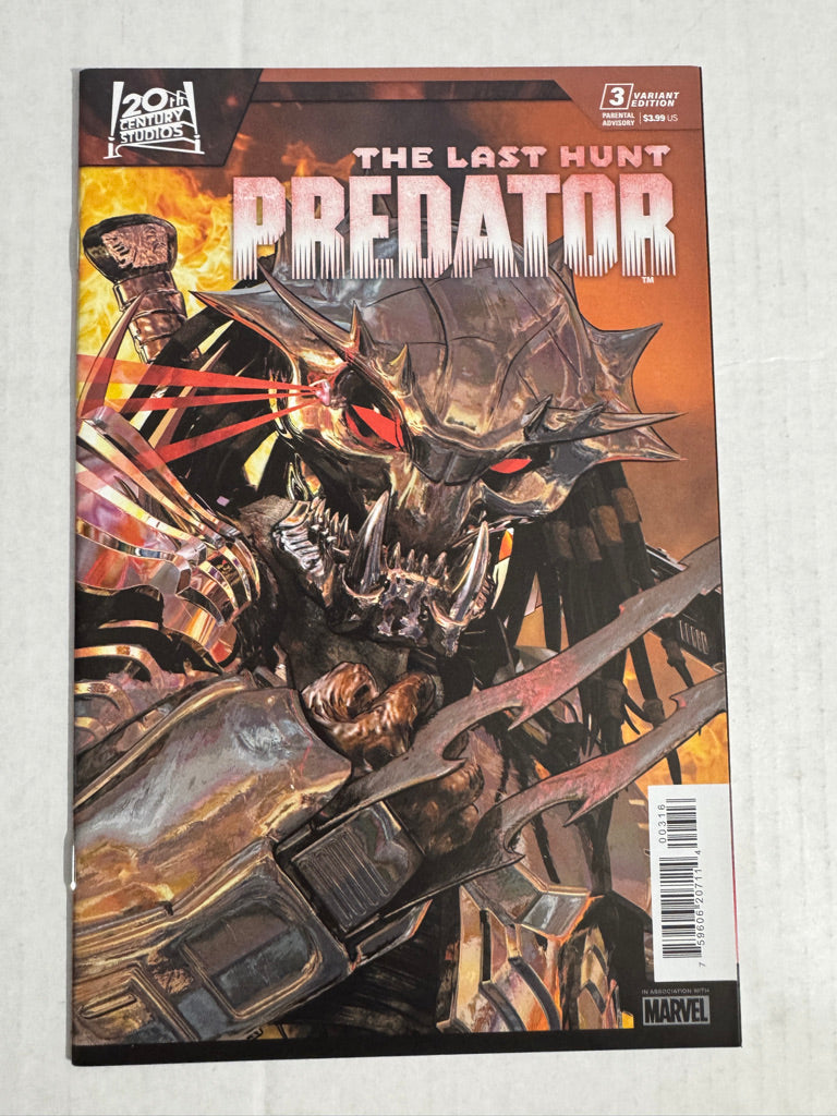 PREDATOR THE LAST HUNT #3 1:25 Mike Mayhew Variant
