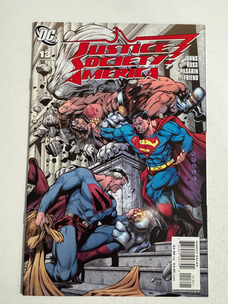 JUSTICE SOCIETY OF AMERICA #13 Vol 3 NM 1:10 Eaglesham Variant