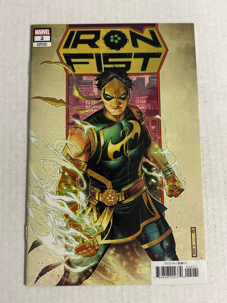 IRON FIST #2 Vol 6 NM Jimmy Cheung Variant