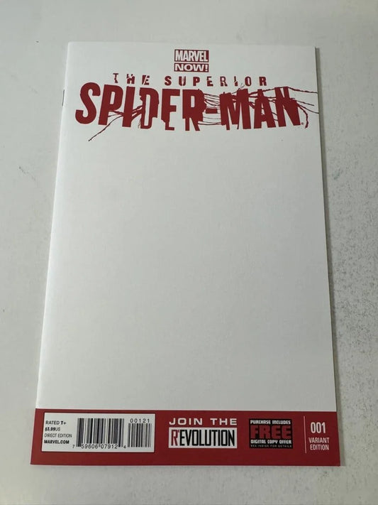 SUPERIOR SPIDER-MAN #1 NM Blank Variant