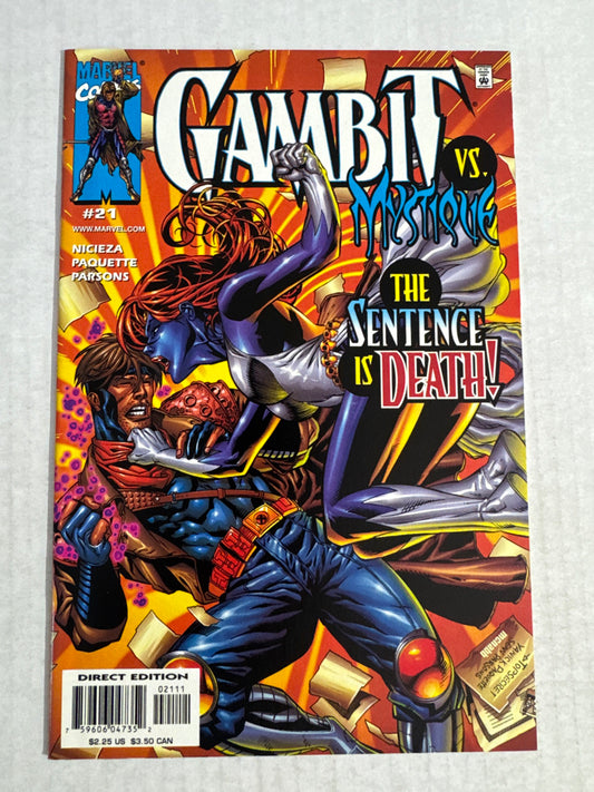 GAMBIT #21 Vol 3 NM