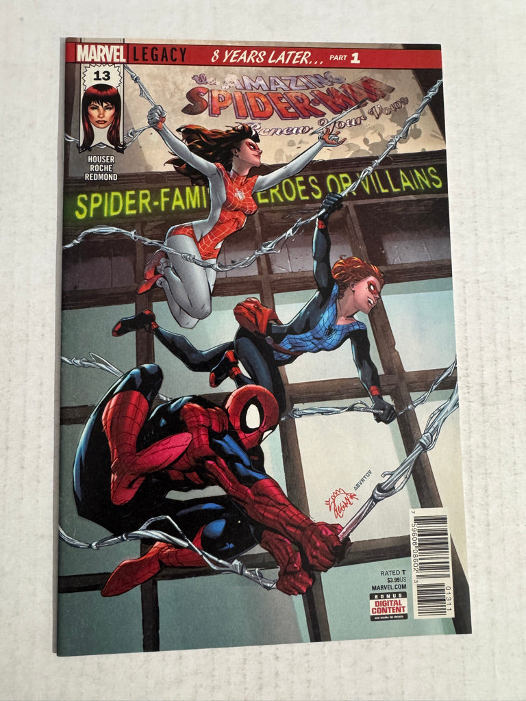AMAZING SPIDER-MAN RENEW YOUR VOWS #12 Vol 2 NM Ryan Stegman Cover