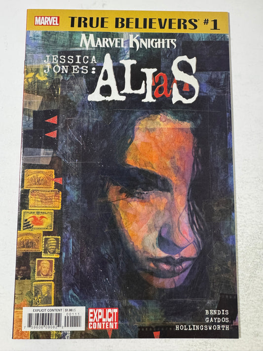 JESSICA JONES: ALIAS #1 NM True Believers Variant