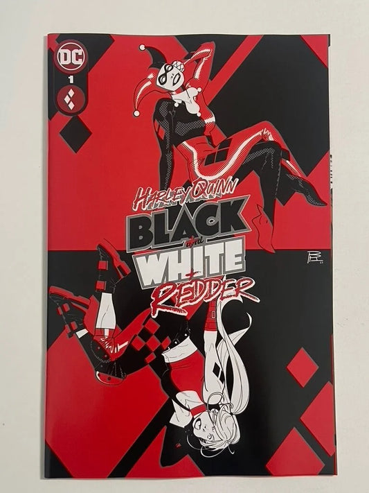 HARLEY QUINN Black + White + Redder #1 NM Bruno Redondo Cover