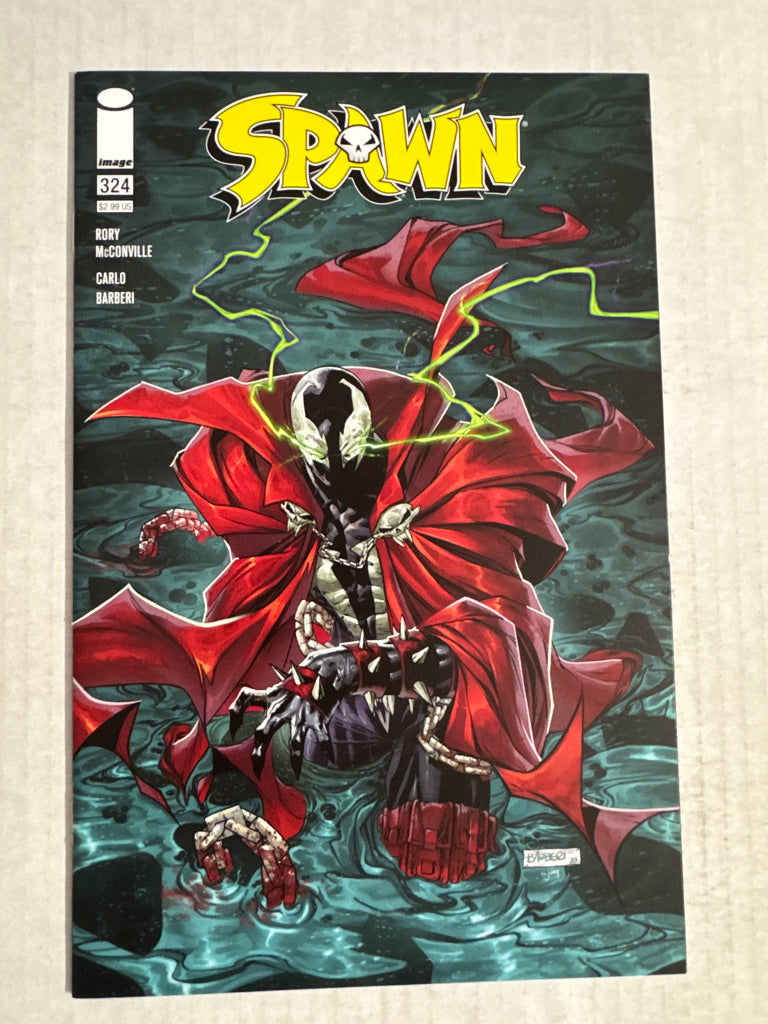SPAWN #324 NM Barberi Variant