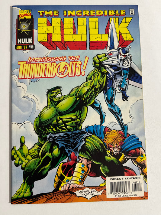 INCREDIBLE HULK #449 VF Mike Deodato Jr Cover 1ST APPEARANCE