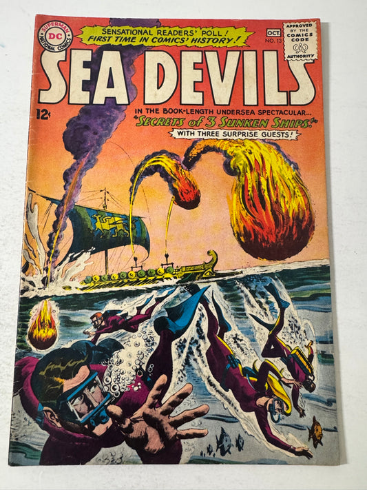 SEA DEVILS #13 VG+