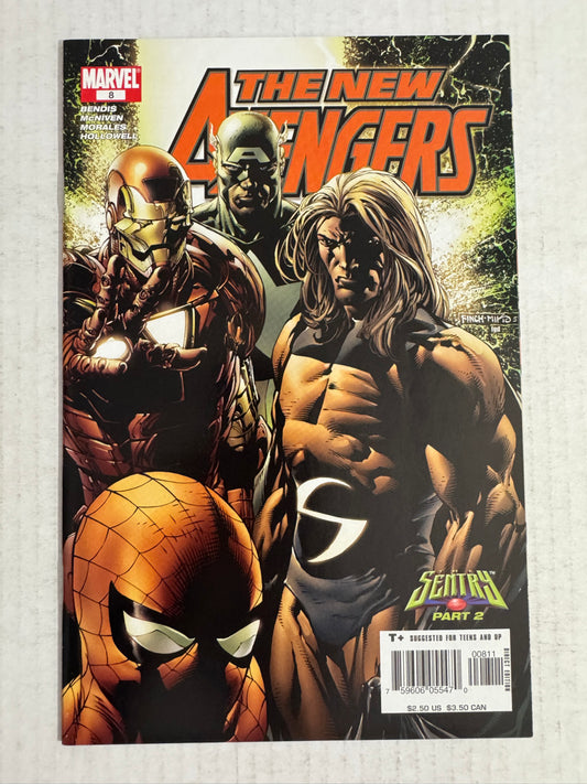 NEW AVENGERS #8 VF/NM David Finch Cover