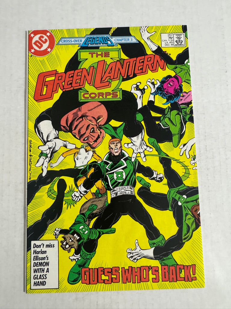 GREEN LANTERN CORPS #207 NM-