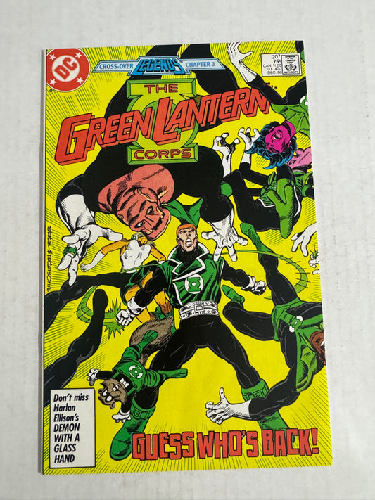 GREEN LANTERN CORPS #207 NM-
