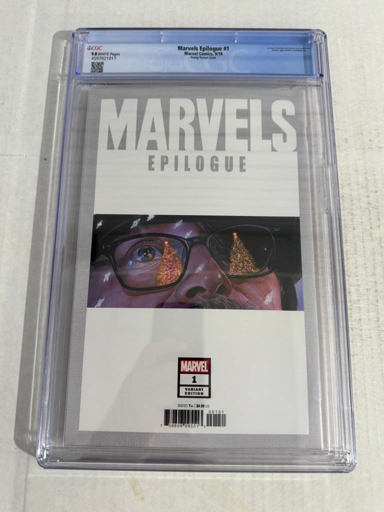 MARVELS EPILOGUE #1 9.8 CGC Skottie Young Variant