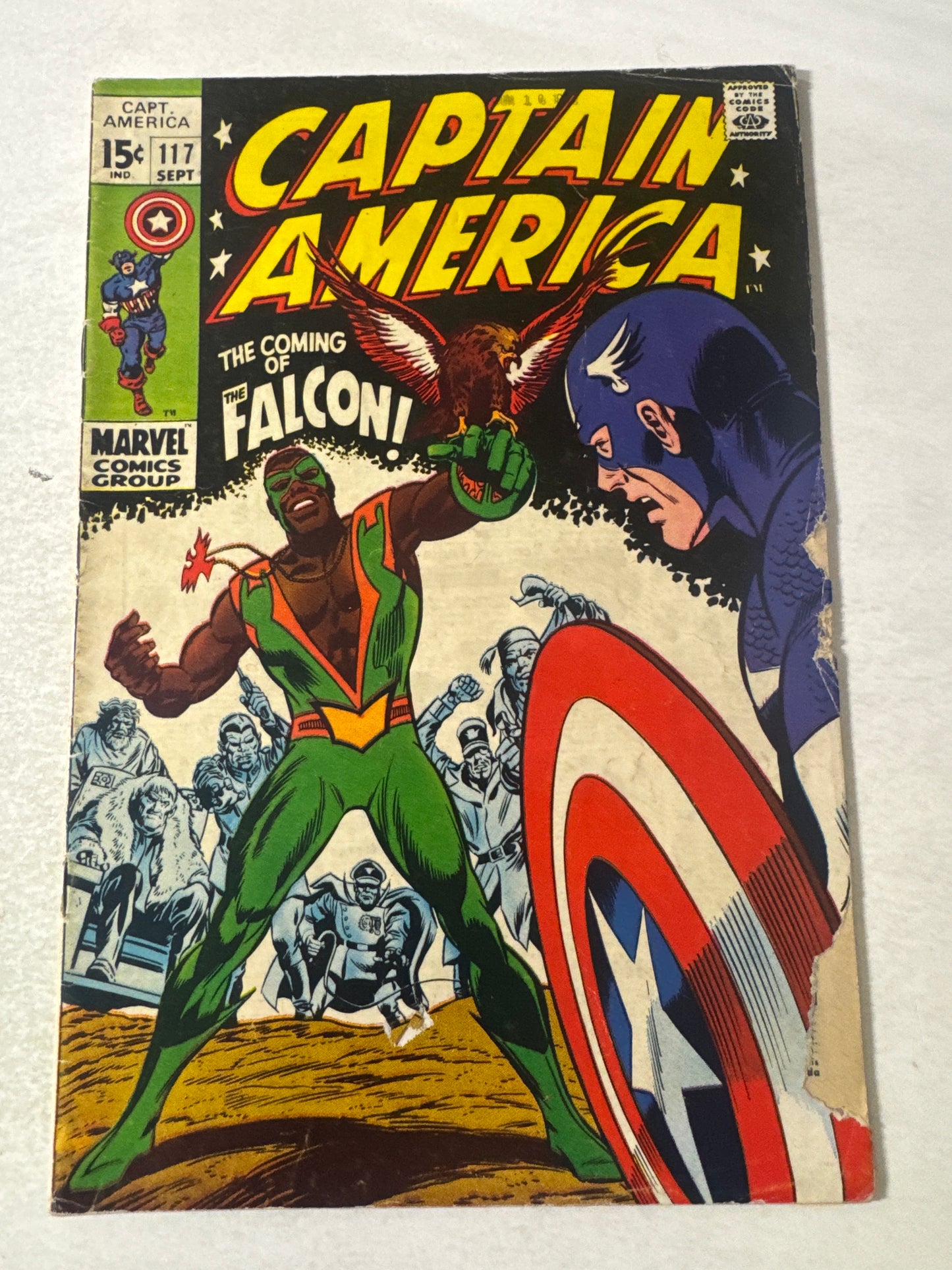 CAPTAIN AMERICA #117 GD 1ST APPEARANCE