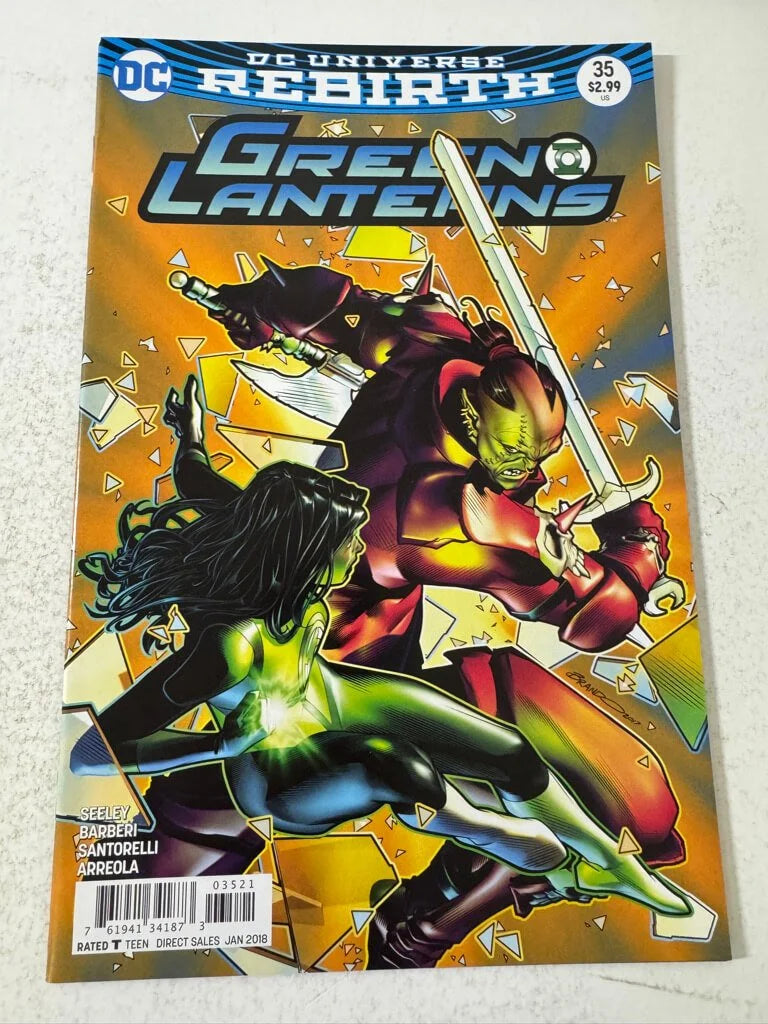 GREEN LANTERNS #35 NM Brandon Peterson Variant 1ST APPEARNCE