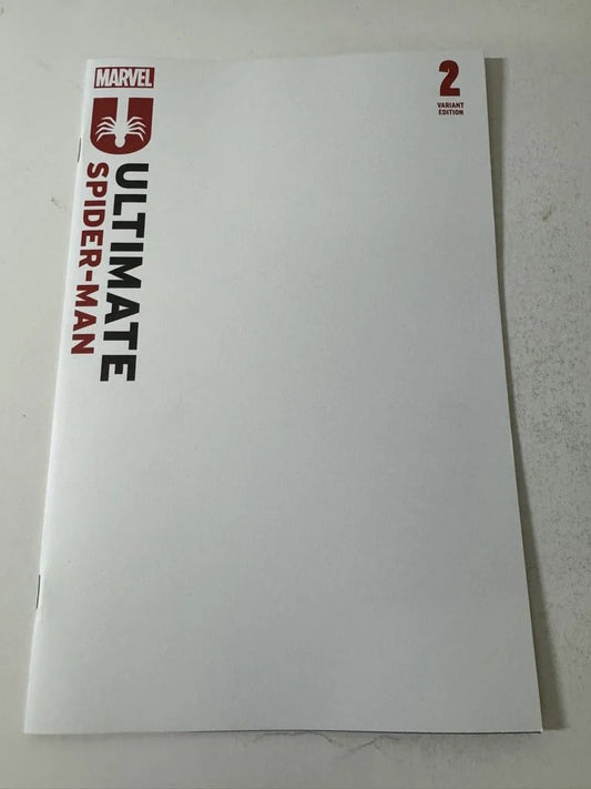 ULTIMATE SPIDER-MAN #2 NM Blank Variant
