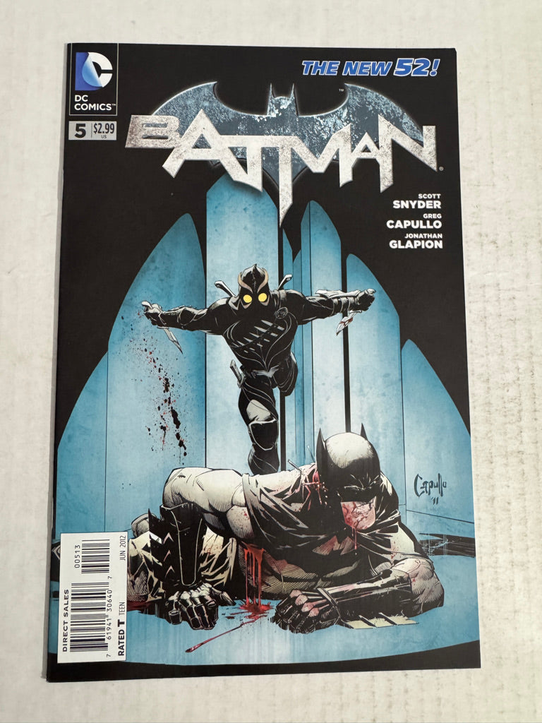 BATMAN #5 Vol 2 VF 3rd Print Greg Capullo Variant
