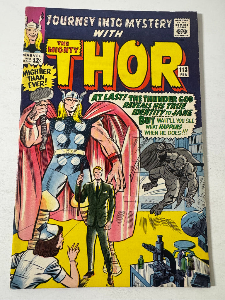 JOURNEY INTO MYSTERY #113 VF