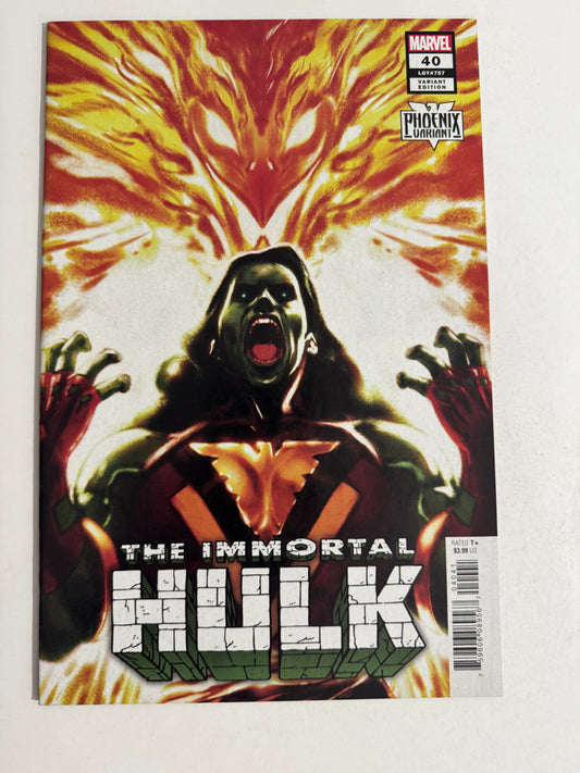 IMMORTAL HULK #40 NM Taurin Clarke Variant