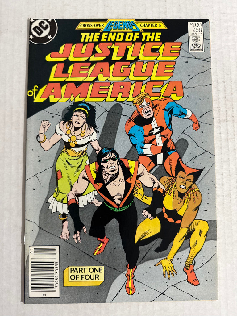 JUSTICE LEAGUE OF AMERICA #258 NM- CANADIAN PRICE VARIANT