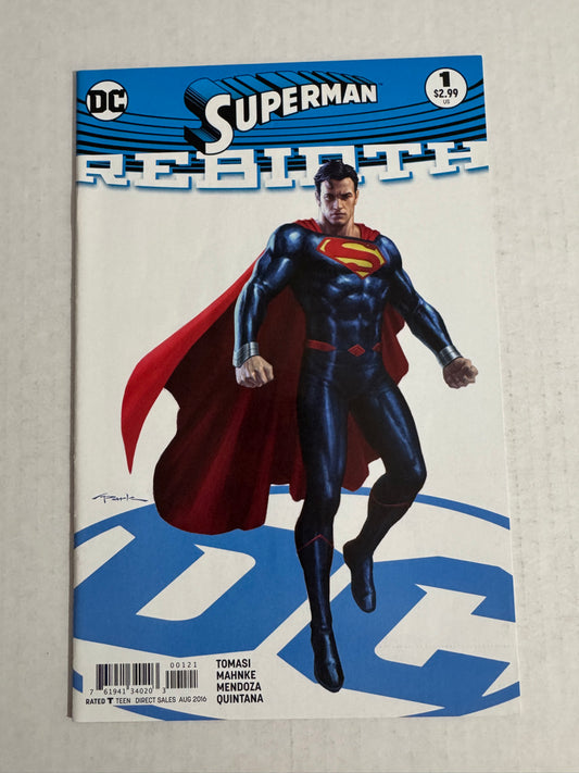 SUPERMAN REBIRTH #1 NM Andy Park Variant