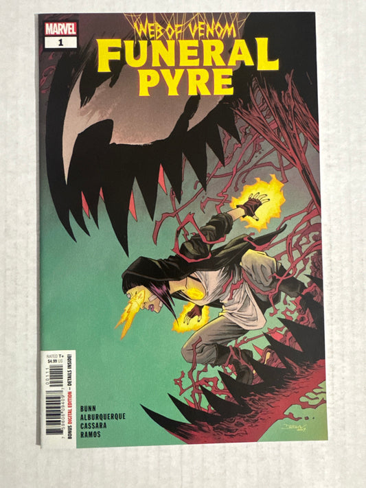 WEB OF VENOM FUNERAL PYRE #1 NM