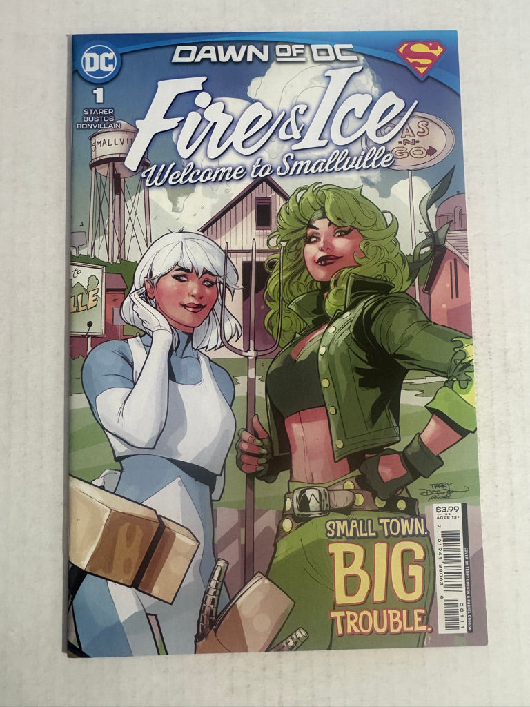 FIRE & ICE Welcome To Smallville #1 NM Terry Dodson Cover