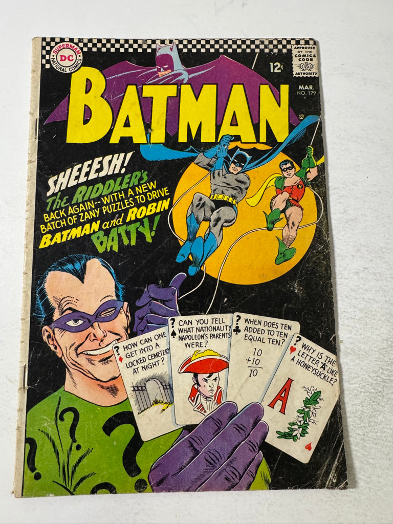 BATMAN #179 GD