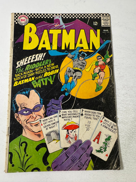 BATMAN #179 GD