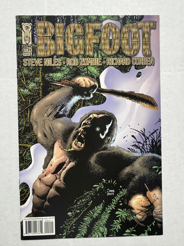 BIGFOOT #2 NM Richard Corben Cover